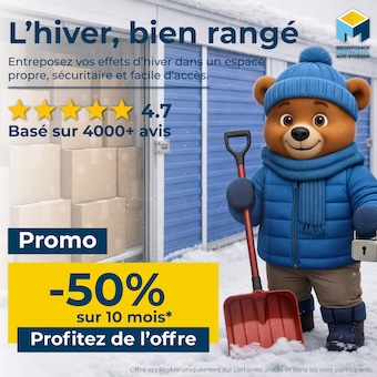 Montreal Mini Storage - Beauharnois Promotion