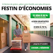 Depotium Mini Entrepôt - Vandreuil Dorion Promotion